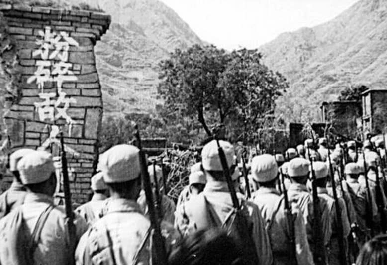 抗日战争老照片,没有他们就没有我们的现在