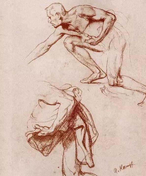 6位素描大师的近百张作品，最好的临摹资料