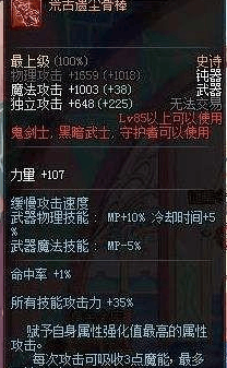 DNF SS改版后, 红眼精神病武器是带荒古钝好