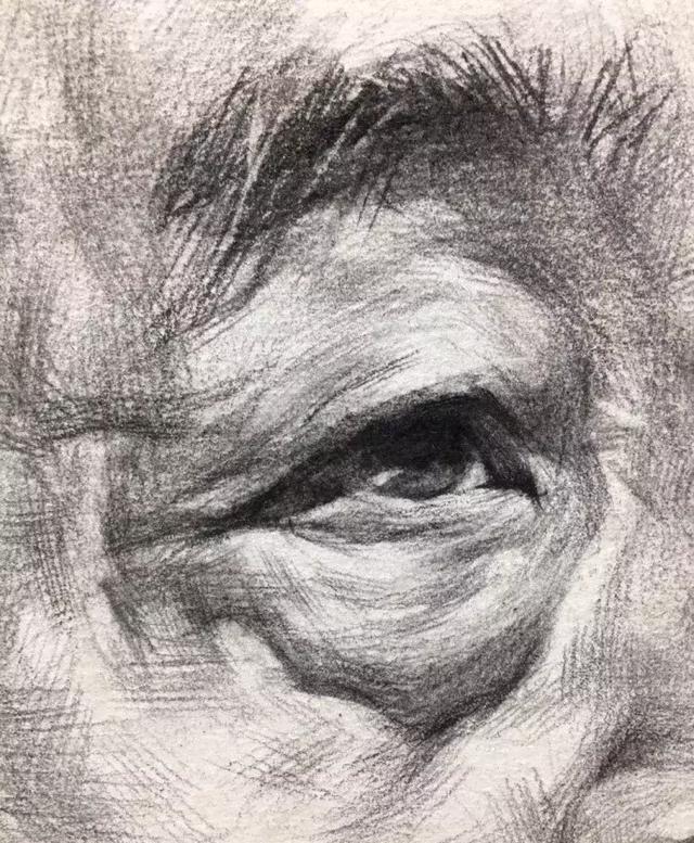素描眼睛的刻画细节全分析,不收藏后悔!