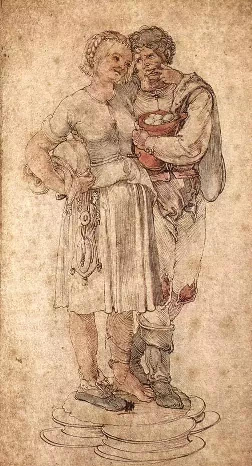 6位素描大师的近百张作品，最好的临摹资料