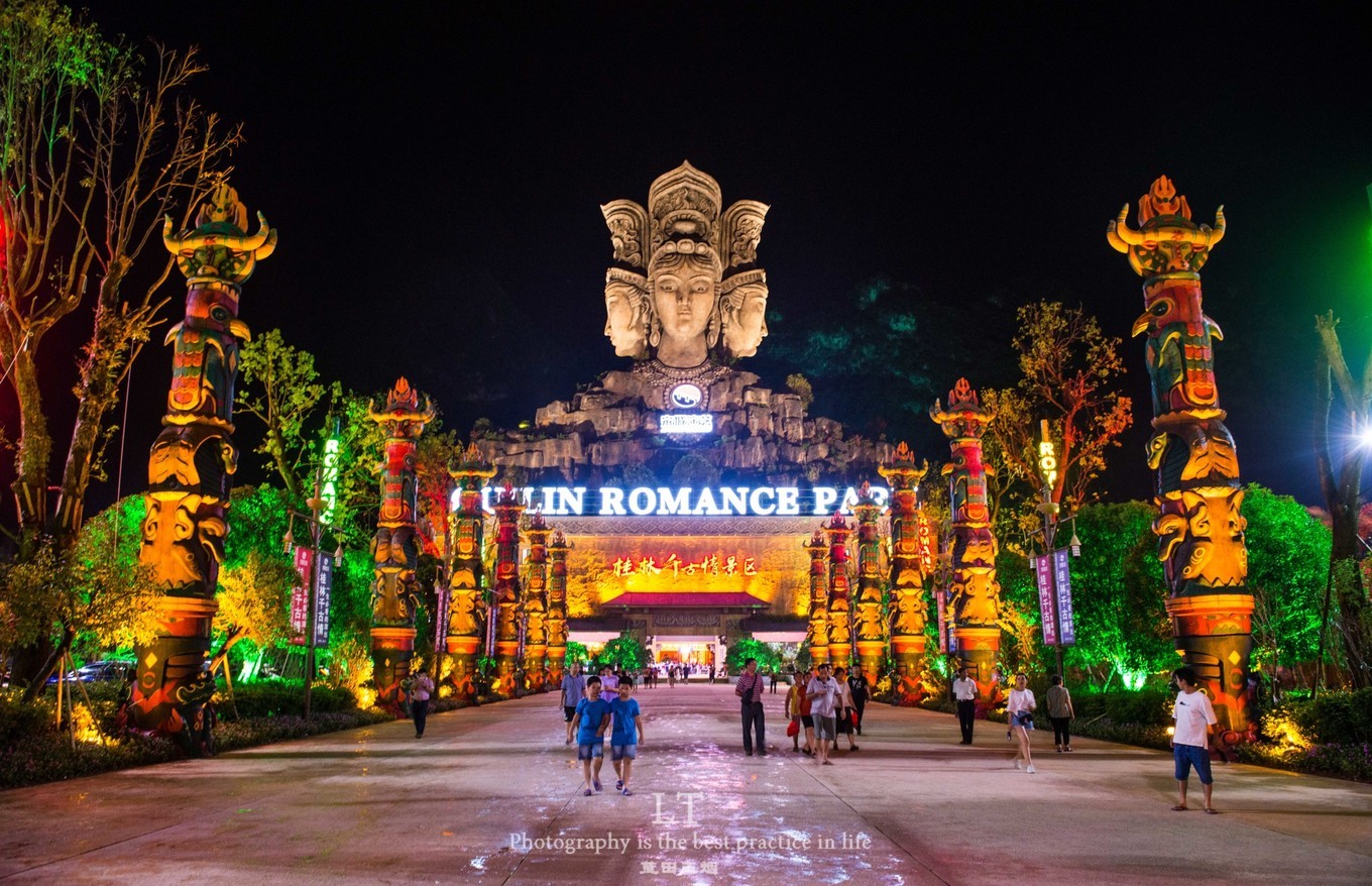 桂林千古情景区，美景美色一网打尽