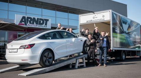 尚未在德国发布 德公司已推出Model 3租车服务