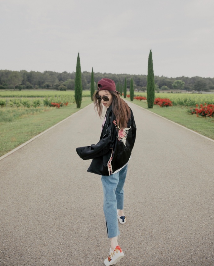 倪妮,酷酷的gucci girl
