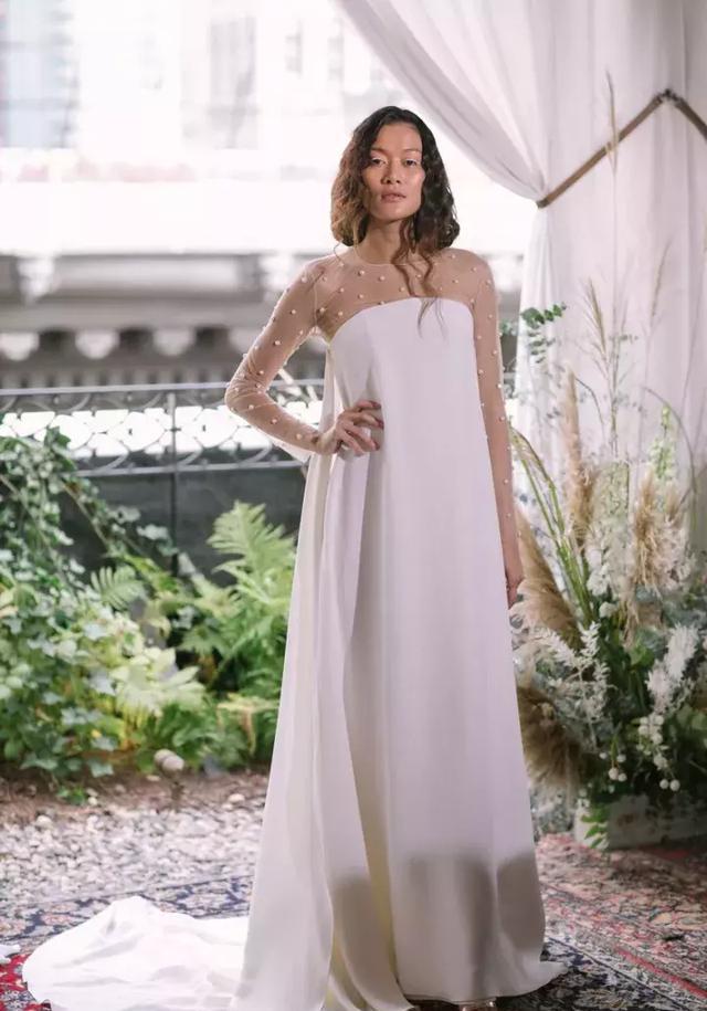 一个女人一生一件婚纱,2018秋冬婚纱流行趋势