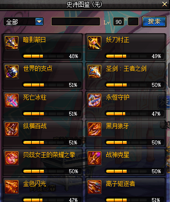 DNF: 并不是我不想带90A, 而是永远的4等1!