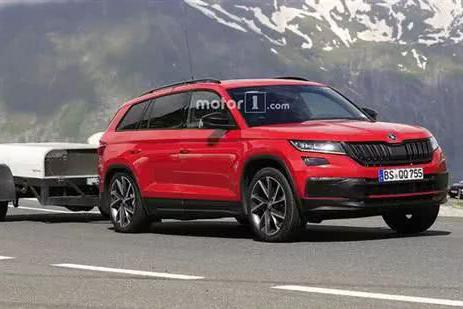 斯柯达这只棕熊又调皮了 推高性能车——科迪亚克RS