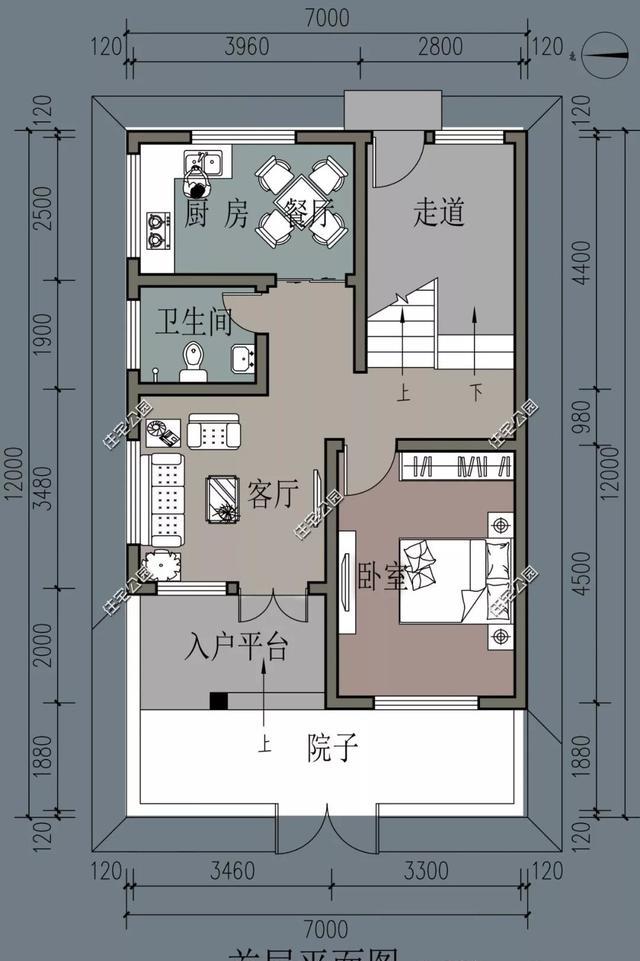 精选图库：20套小面宽别墅户型