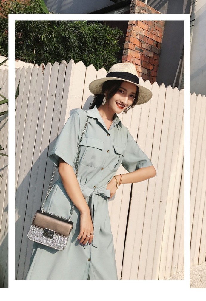 小ck 链条亮片小方包 这款链条紫色亮片包 第一