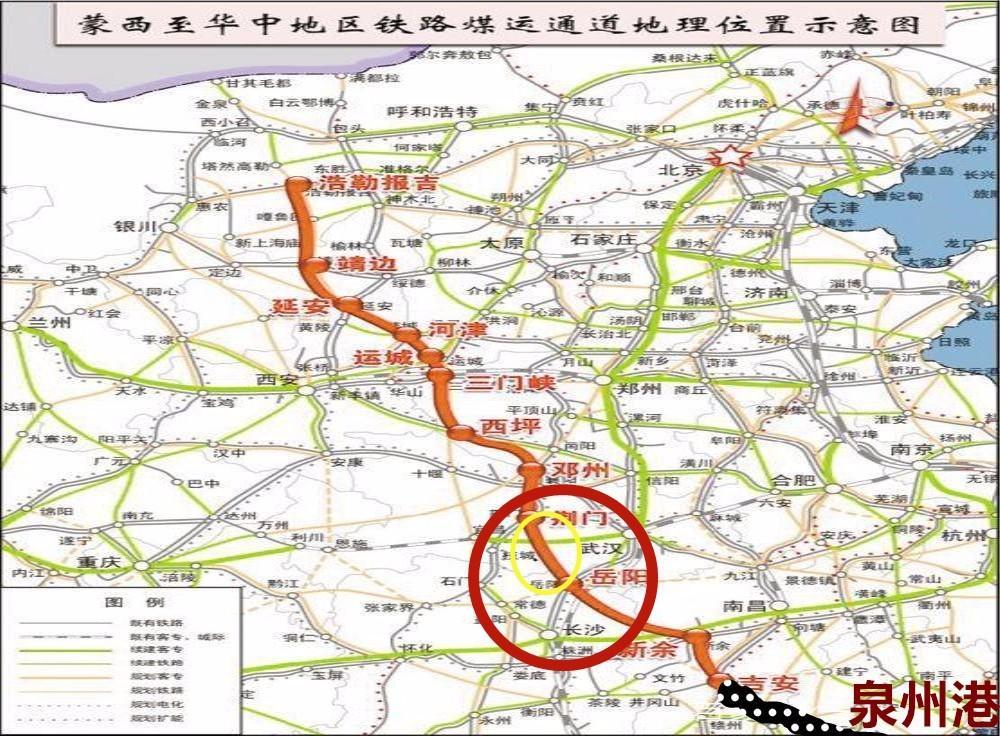 铁甲大运河蒙华铁路蒙陕福建和华中五省谁才是最大赢家