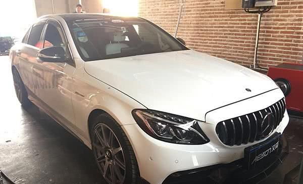 奔驰c200刷ECU升级改善换挡顿挫动力迟滞,马