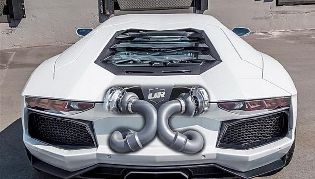 兰博基尼 艾文塔多第一辆双涡轮现身！动力再加倍！