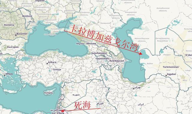 死海地图