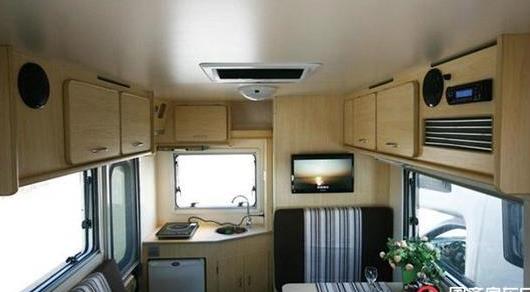 房车价格23.88万|实拍长城览众C4双排皮卡房车