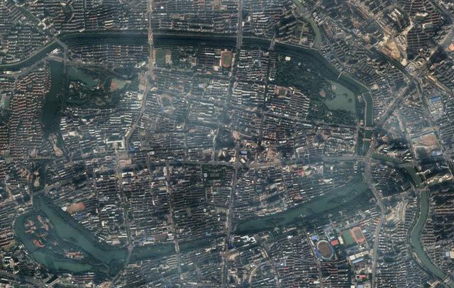 全球最早的高清卫星地图,原来安徽早在50年前