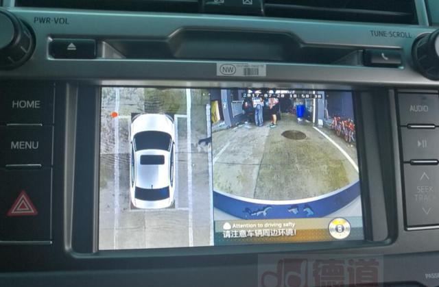 丰田霸道普拉多安装星光夜视360全景记录仪详解图，效果杠杠的