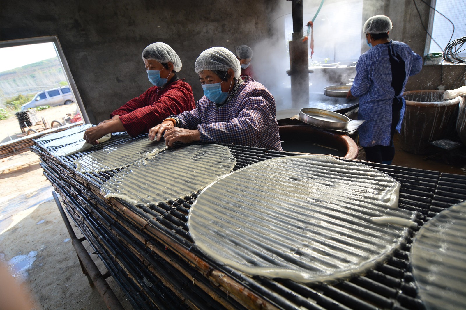 手艺粉皮加工忙沂蒙匠心助增收
