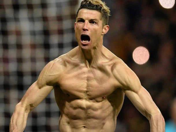 足球篮球运动员谁的身体最强壮?C罗上榜,詹皇