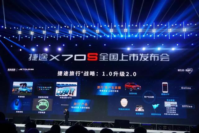 X70S上市，发布旅行+云平台，捷途为15万辆目标蓄势待发