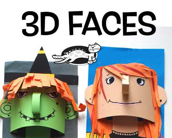 3D Faces 手工表情包,帮孩子们认知情绪的利器