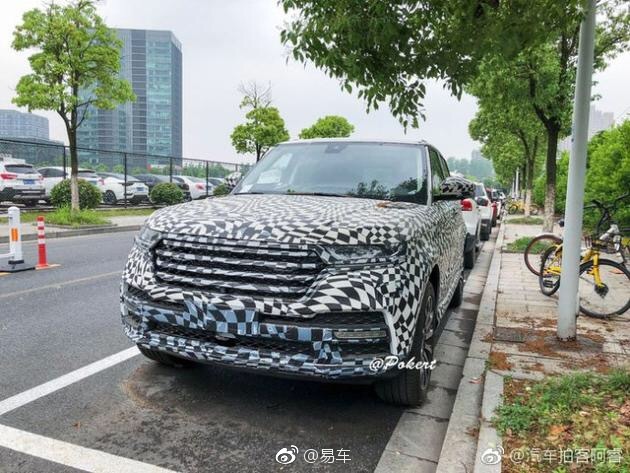 众泰全新SUV谍照曝光 高仿路虎揽胜运动版/或命名T900（图自：博 ）
