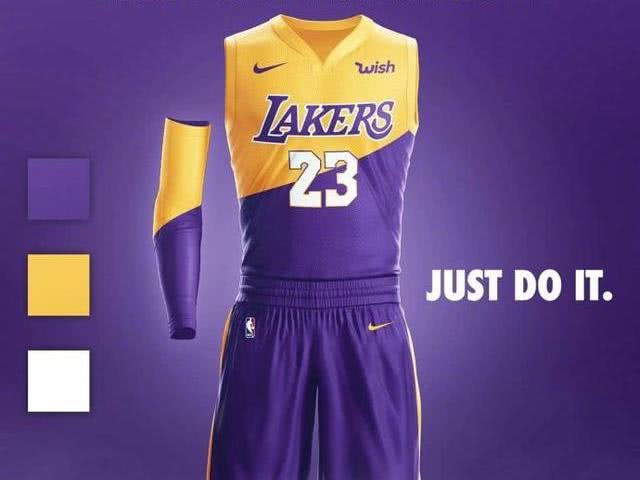 美网友设计NBA球衣,湖人火箭酷炫至极,你认为