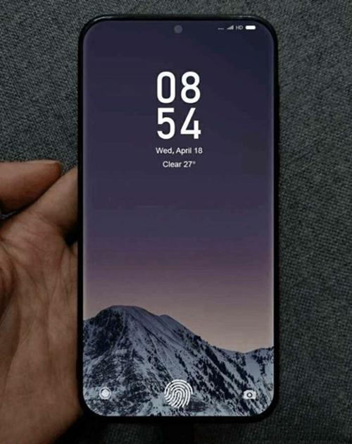 小米8真机首次曝光: 支持屏下指纹, 无刘海无下