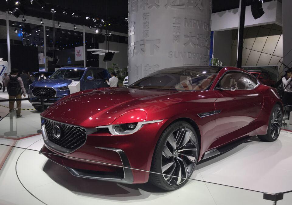 2017广州车展提前预热上汽通用名爵轿跑车