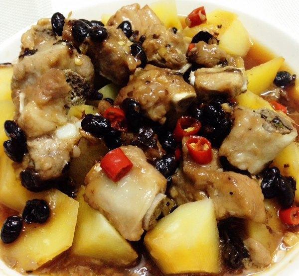 豉椒蒸土豆排骨