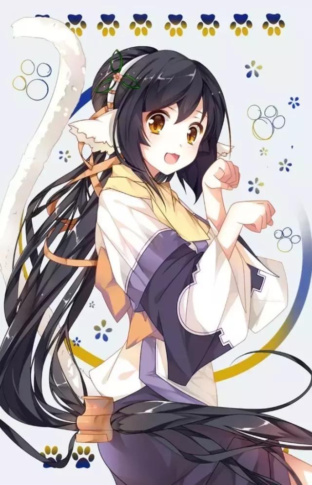 动漫少女微信壁纸