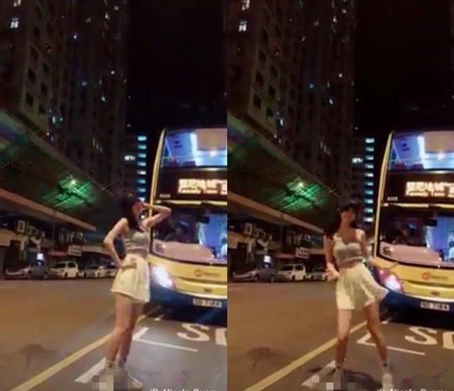 王思聰女友在香港街道跳舞導致堵車，入住豪宅宣示主權！