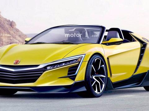 最纯粹的驾驶乐趣 全新本田S2000效果图