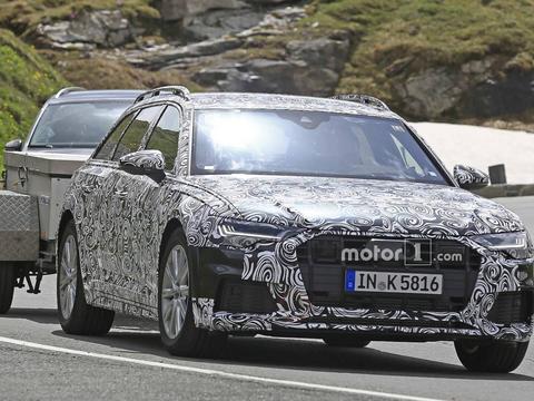 奥迪新款A6 Allroad谍照曝光 前脸与A8保持一致