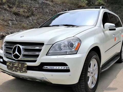 12年奔驰GL450，16万开走豪华7座顶配SUV，最好看的全尺寸SUV
