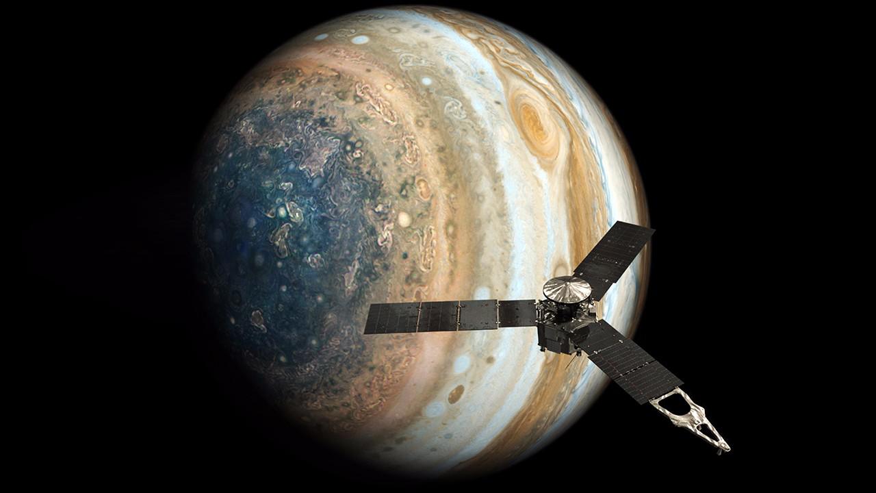 经过6年的孤独旅行 朱诺号终于为我们拍摄到一张木星