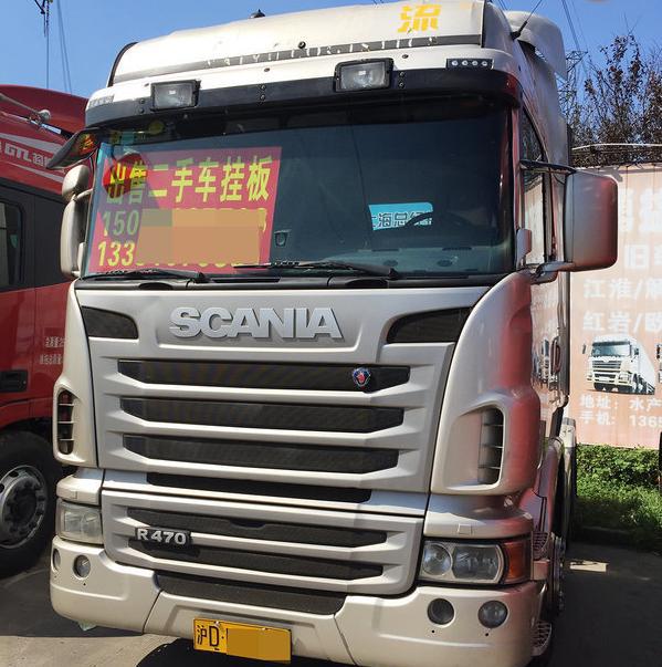 斯堪尼亚AMT有离合器踏板 全国仅此一台