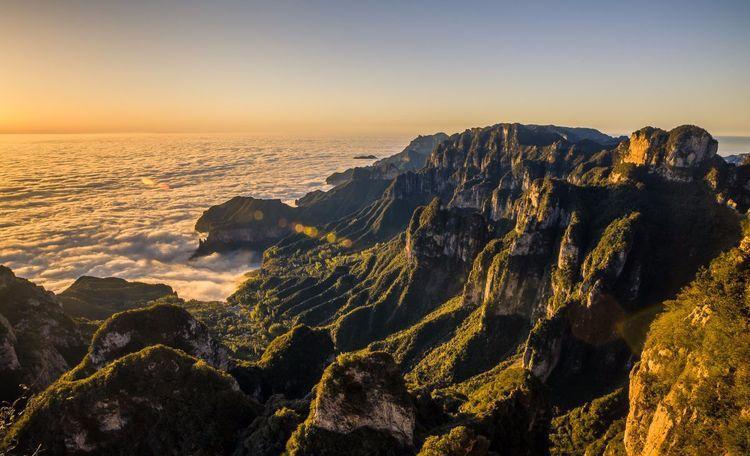 王莽岭, 堪比黄山、泰山的云海日出, 美爆了!