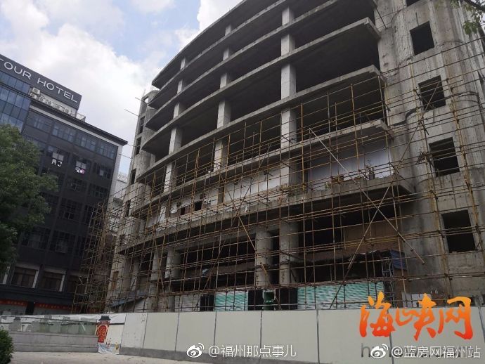 时隔22年 福州南街烂尾楼终于复工了?