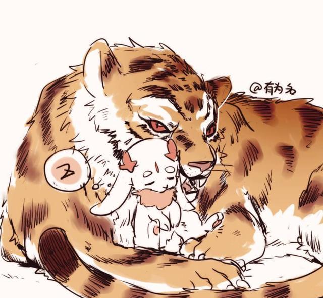 王者荣耀:裴擒虎公孙离的恋爱之旅?老虎和兔子