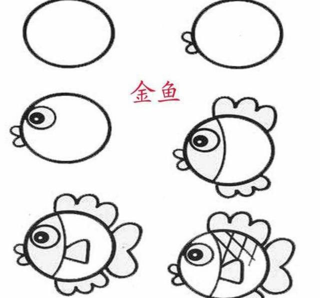教你一步一步画出可爱的动物让孩子爱上简笔画