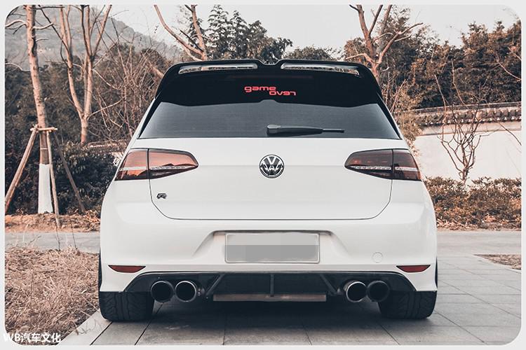 真钢炮，不需过多的修饰！大众高尔夫R改装案例