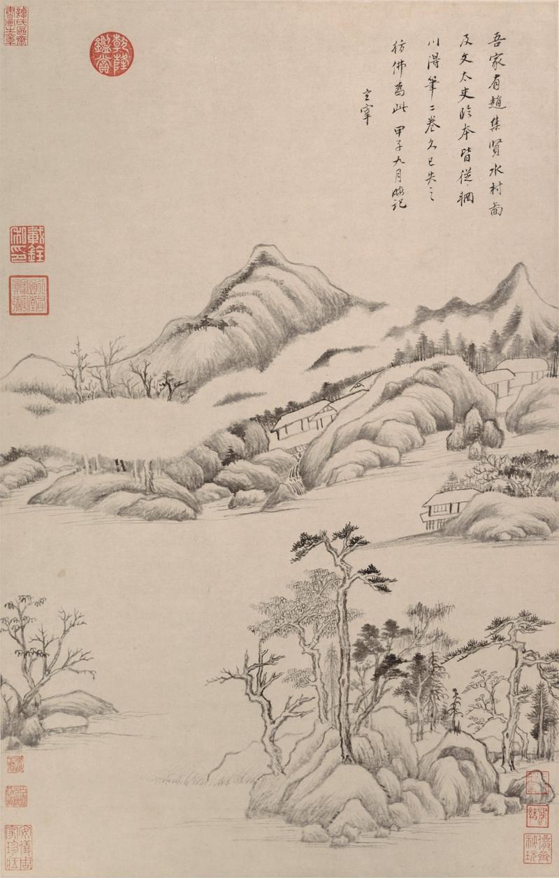 画中九友的董其昌, 有多牛!