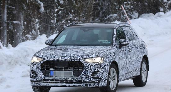 新一代奥迪Q3露真容！大灯比A6L还漂亮，尺寸看齐宝马X1！