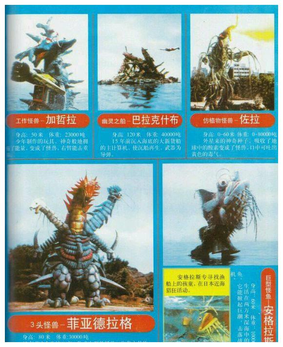 爱迪奥特曼怪兽大全,居然有一只怪兽叫高斯!