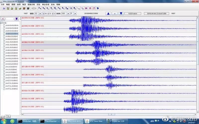 铜陵市地震台:近期我市发生破坏性地震的可能
