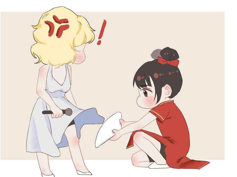 6对cp的萌版造型，我一眼认出皇权富贵，全认出的绝对是铁粉!