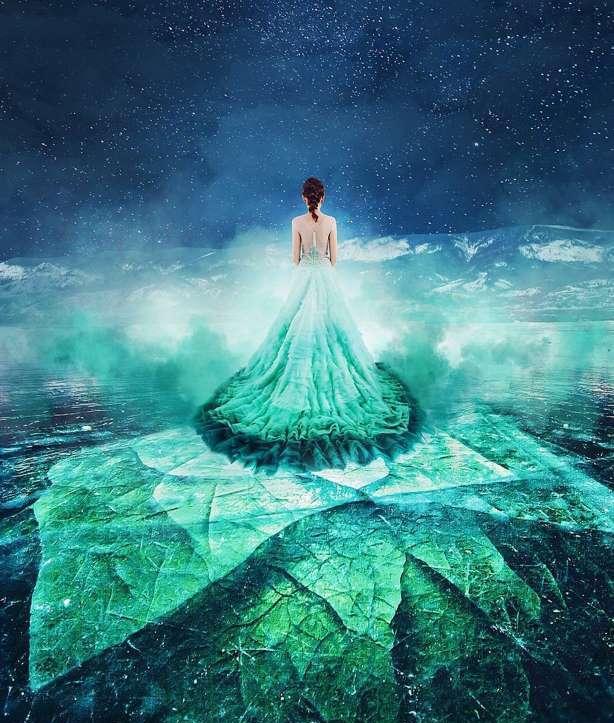 世界上有人拍到仙女