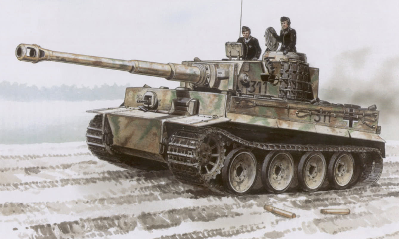 二战时德国虎式坦克如果遇上苏联T-34坦克,谁