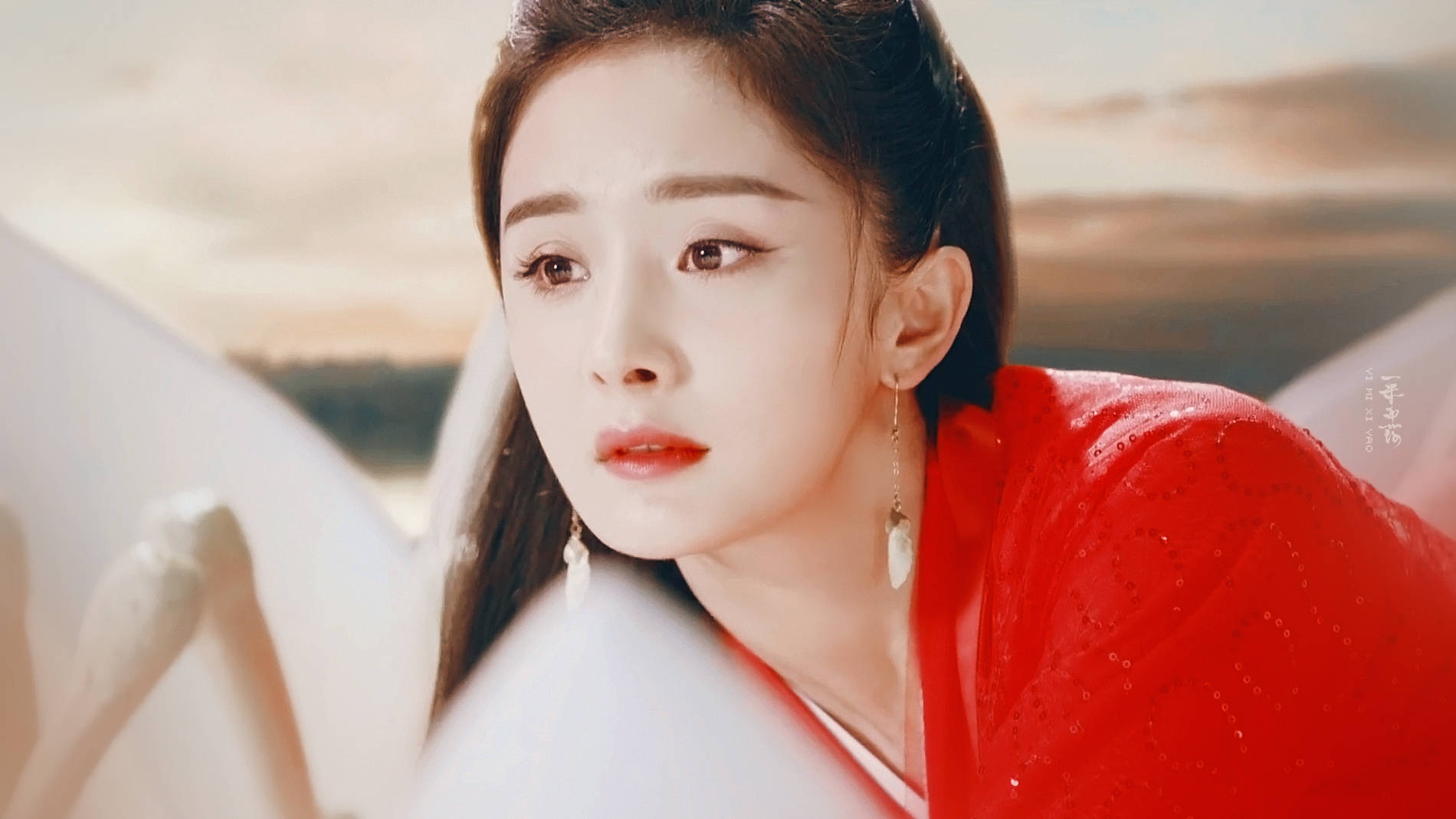 杨幂的妖莲扶摇上线,红玉楚楚宛若仙子