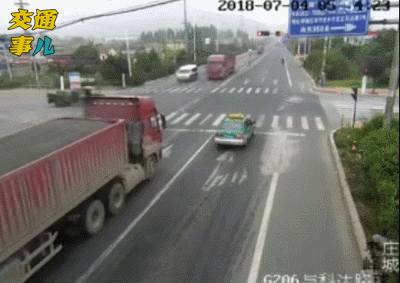 一组动图警示你:有种事故叫做和死神